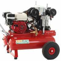 Motocompressore a scoppio Tornado Double F 750 con motore Honda GX200 - 6HP