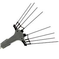 Volpi Olytech Mondial 845SP - Abbacchiatore elettrico a batteria - Asta in alluminio - 240cm