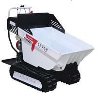 Seven Italy TH500 GX 200 - Motocarriola cingolata cassone dumper 500Kg
