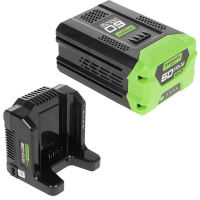 Starter kit Greenworks Batteria 60V 2Ah  + Caricabatterie
