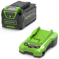 Starter kit Greenworks Batteria 40V 4Ah  + Caricabatterie