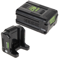 Starter kit GreenWorks 60V 4Ah Batteria + caricabatterie