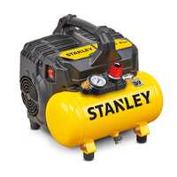 Stanley DST 100/8/6 - Compressore aria elettrico portatile monofase , oil-less - Motore 1 HP - 6 lt