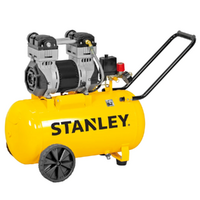 Stanley DST 240/8/50 - Compressore aria elettrico carrellato silenziato