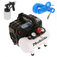 Medic+Air Siltek S/6 Sanifico - Compressore per la sanificazione elettrico compatto portatile - 6 lt