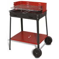 Mille Flavia c/r 55 - Barbecue in ferro artigianale a carbone - 55,5x29,5cm