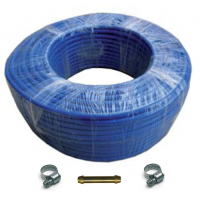 Tubo aggiuntivo &Oslash;8x13 mm 50 mt - 20 bar - per avvolgitubi e pompe carrellate