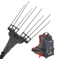 Zanon Murcielago R AL300 - Abbacchiatore elettrico a batteria a Litio - Asta telescopica 210 - 340cm - 50,4 15,9 Ah