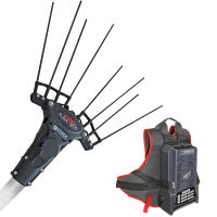 Zanon Albatros AL300 - Abbacchiatore elettrico a batteria a Litio 210/340cm - 50,4V 15.9 Ah