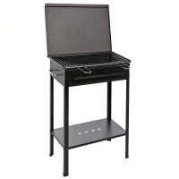 Seven Italy Stromboli Small - Barbecue in ferro artigianale a carbone - 40x28cm