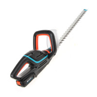 Gardena ComfortCut P4A 50/18V - Tagliasiepi a batteria litio 18V/2Ah - Lama da 50 cm