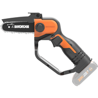 Worx WG324E.9 - Potatore manuale a batteria 20V 2Ah - SENZA BATTERIE E CARICABATTERIE