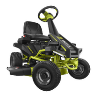 Ryobi RY48RM76A - Trattorino taglierba a batteria - Motore elettrico a batteria 48V/50Ah - taglio da 76cm - 2in1
