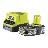 Batteria al litio RYOBI - 18V - 2,5Ah + caricabatterie