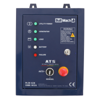 Quadro ATS monofase per generatori a benzina BullMach