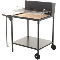 Famur BK7 Superior - Barbecue a legna e carbone