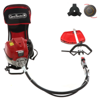 GeoTech GT-4 36 BP - Decespugliatore a zaino con motore a benzina 4 tempi