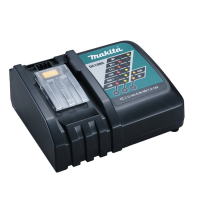 Caricabatterie rapido Makita DC18RC per batterie 18V