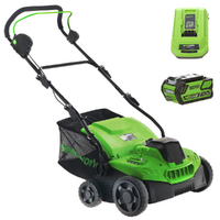 Greenworks GD40SC38II - Arieggiatore a batteria - 40V - 4Ah