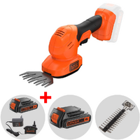 Black &amp; Decker B&amp;DBCSS18D1W - Forbice tagliaerba a batteria 18V 2Ah + in omaggio batteria 18V 2Ah