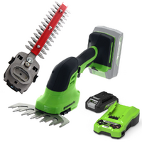 GREENWORKS G24SHT - Forbice tagliaerba a batteria - Tagliasiepi - 24V 2Ah