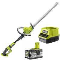 Ryobi OHT1850X - Tagliasiepi su asta di prolunga a batteria 18V/4Ah - lama da 50cm