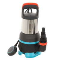 Gardena 15000 - Pompa sommersa per acque sporche e pulite 2 in 1 - in acciaio INOX