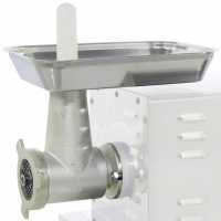 OUTLET - UTILIZZATO PER PROVA - Accessorio tritacarne N.22 CORTO Reber con piatto INOX