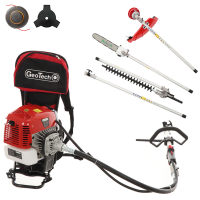 GeoTech GT-2 58 BP - Decespugliatore a zaino multifunzione a scoppio