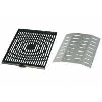 Griglia in ghisa aggiuntiva + diffusore calore per Genesco 3 Classic L