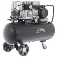 BlackStone B-LBC 100-20 - Compressore aria elettrico a cinghia - Motore 2 HP - 100 lt