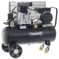 BlackStone B-LBC 50-30 - Compressore aria elettrico a cinghia - Motore 3 HP - 50 lt