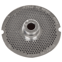 Trafila per tritacarne N.8 - fori da &Oslash; 2 mm  - diametro trafila 61 mm