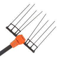 Jolly Italia V50X - Abbacchiatore elettrico a batteria - 36V - Asta fissa da 2,3 mt e prolunga Step-Up