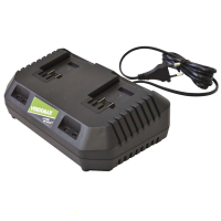 Caricabatterie Verdemax doppio da 20V 2Ah