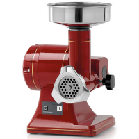 Fama TS8R Retr&ograve; - Tritacarne elettrico - Corpo in alluminio - Gruppo di macinazione in Inox - 230V