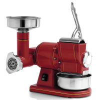 Fama TG8R RETR&Oacute; - Tritacarne elettrico - Grattugia integrata - Gruppo macinazione in acciaio Inox