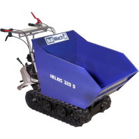 BullMach HELIOS 320 D - Motocarriola cingolata cassone dumper 320Kg