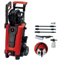 Einhell TE-HP 170 - Idropulitrice acqua fredda semiprofessionale - 170 bar max - portata 440 L/h