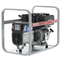 MOSA GE 6000 YDM - Generatore di corrente diesel 5.1 kW - Continua 4.5 kW Monofase