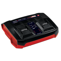 Caricatore doppio Einhell Power X-Twincharger 3 A - Per batterie da 18V