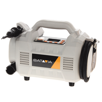 Compressore aria a batteria portatile Batavia - Con batteria da 18V/2.0ah e caricabatteria