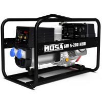 Mosa GM 5-200 HBM - Motosaldatrice a scoppio - Saldatura a elettrodo a corrente continua 200A