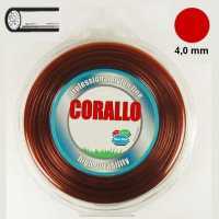 Filo Corallo per decespugliatore a ruote &Oslash; 4,0 mm - mt 35 - sezione rotonda