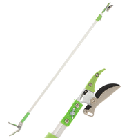 Verdemax - Forbice Telescopica - Manuale su asta di prolunga 180 - 300 cm