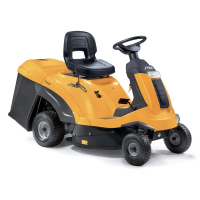Stiga COMBI 372 - Rider trattorino tagliaerba - Motore ST 400 - cambio idrostatico