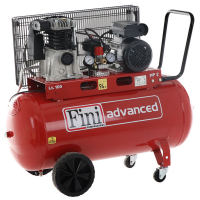 Fini Advanced MK 102-100-2M - Compressore aria elettrico monofase a cinghia - Motore 2 HP - 100 lt
