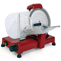 PROMO RGV Vintage 250 Rossa - Affettatrice con lama temperata 250mm - 140W
