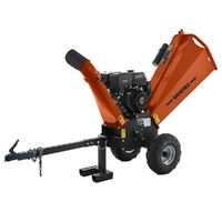 Wortex Drake D420/120L-E - Biotrituratore a scoppio - Motore Loncin G420F con avviamento elettrico