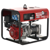 TecnoGen H8000LX - Generatore di corrente a benzina 5.8 kW - Continua 5.2 kW Monofase